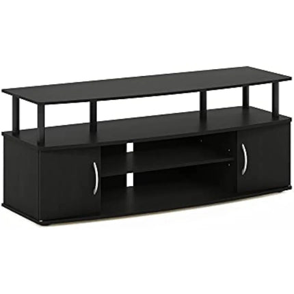 JAYA Large Entertainment Stand for TV Up to 55 Inch, Blackwood muebles para el hogar  tv stand living room furniture  tv stand