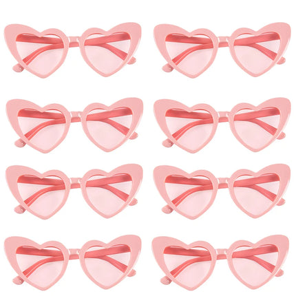 Bachelorette Party Sunglasses Wedding Bridal Shower Decor Hen Party Supplies Bride To Be Bridesmaid Gift Heart Shaped Glasses