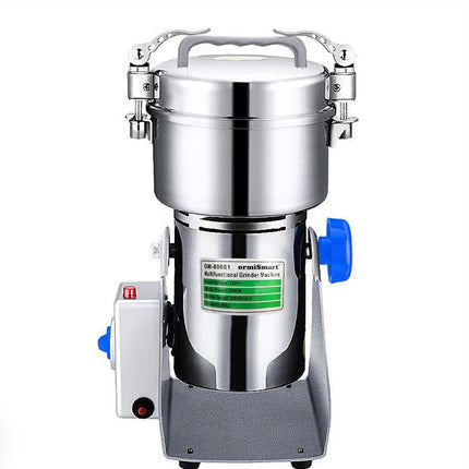 800g Swing Type Grains Herbal Powder Miller Dry Food Grinder Machine High Speed Intelligent Spices Cereals Crusher