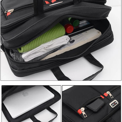 Simple Tote Men Business Briefcase Handbag For 15.6 inch Laptop Bags Large Capacity Shoulder Bags Travel Notebook Messenger Bag