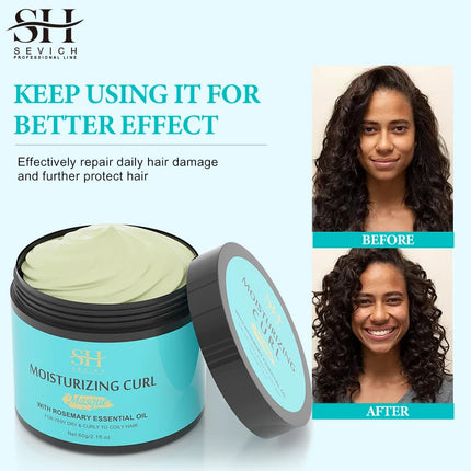 Curly hair care Styling Hair Moisturizing set Natural Curl Boost Hair Bounce Hair Elastic Cream Styling Enhancing Hair Care