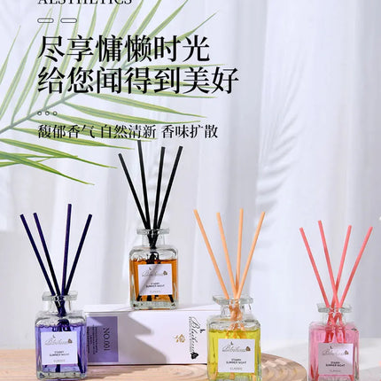 50ml Reed Diffuser Sticks Oil Aroma Essential Oil Reed Rattan Stick  Replacement Home Fragrance Oil Replace Lavender Peach Rose