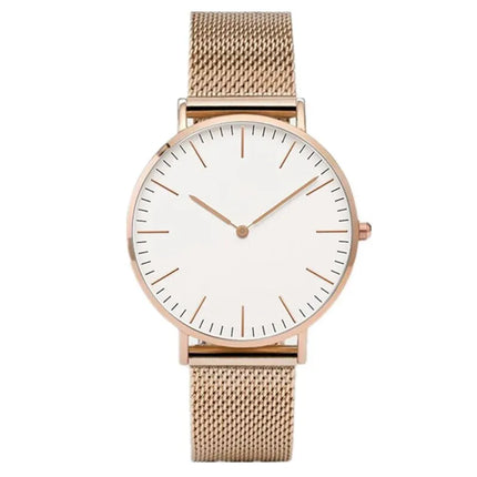 1PC Luxury Rose Gold Watch Women Bracelet Watches Brand Ladies Casual Quartz Watch Steel Women's Wristwatch Montre Femme Relogio