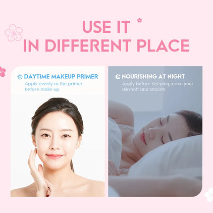 2pcs LAIKOU Japan Sakura Essence Face Cream Cherry Blossom Smoothing Facial Cream Moisturizing Hydration Korean Skin Care