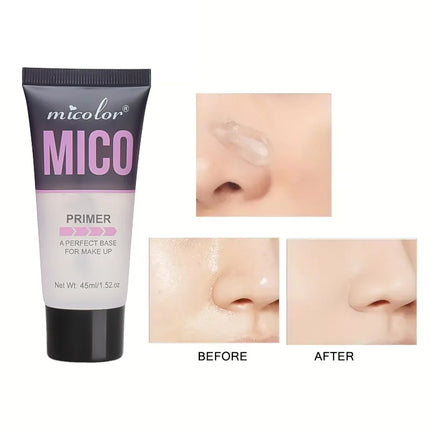 Setting Spray + Transparent Makeup Primer Cream, Film-forming Quickly, Long Lasting Makeup Keeping Moisturizing Face Cosmetics S