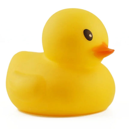 1Pc Cute Small Yellow Duck Baby Bath Toys Squeeze Rubber BB Bathing Water Fun Toy Race Classic Squeaky Kids Toys