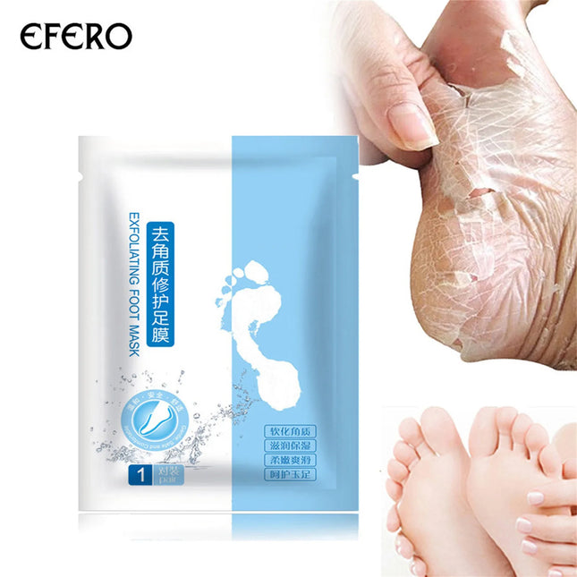 Aloe Peeling Foot Mask for Legs Mask Exfoliating Socks for Pedicure Anti Crack Heel Remove Skin,Healthy Gifts for Men & Women