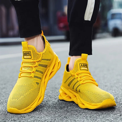 Fashion Men Running Shoes High Quality Sneaker Trend Casual Shoe Breathable Men Lightweight Comfortable Non-slip Sport Sneakers