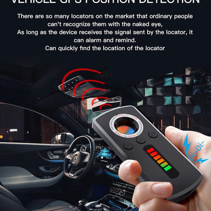 Hidden Camera Detector Anti Spy Gadget Professional Spy things Wireless Signal Infrared Camera Car GPS Bug Mini Search Devices