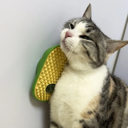 Pet Cat Wall Brush Comb Play Cat Toy Softer Cat Self Groomer Massage Comb with Catnip Cat Face Scratcher Kitten Cat Accessories