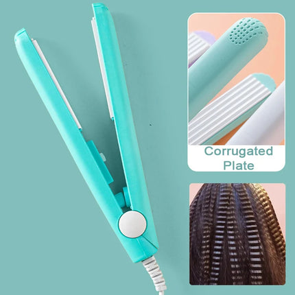 Hotsale Corrugated Fluffy Hair Iron Corn Curly Wave Ceramic Hair Volumizing Crimper For Women Multi-Function Splint Styling Tool