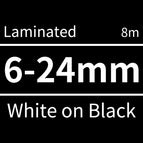 White on Black / 6mm