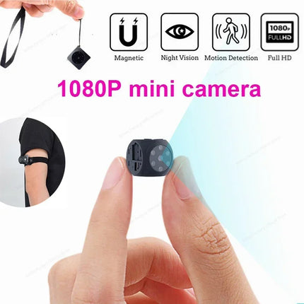 Subminiature Camera 1080P HD IR Night Vision Smart Home Video Cards Micro Secret Invisible Camcorder Portable DVR Video Recorder