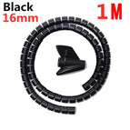 16mmx1m Black