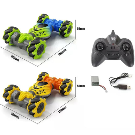 4WD RC Car Toy 2.4G Radio Remote Control Cars RC Watch Gesture Sensor Rotation Twist Stunt Drift Vehicle Toy for CHildren Kids