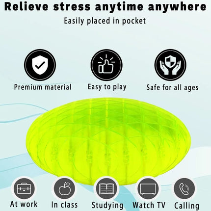 Elastic Fidget Worm, Stretch and Squeeze Sensory Toys for Kids, Stress and Anxiety Relief Calming Fidgets Desk Toys for Adults