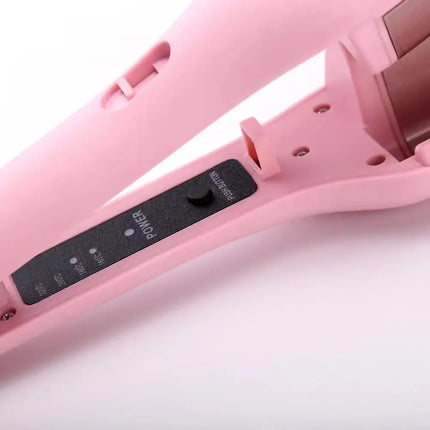 Hair Curling Iron 32mm Deep Wave Hair Curler 4 Temperature Adjustable Fast Heating Crimping Iron Styler Wand for All Hair Style