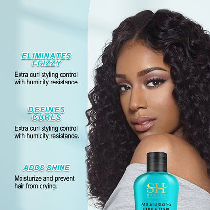 Curly hair care Styling Hair Moisturizing set Natural Curl Boost Hair Bounce Hair Elastic Cream Styling Enhancing Hair Care