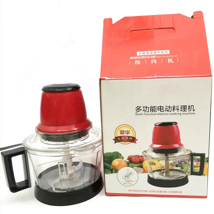 3L Powerful Meat Grinder Spice Garlic Vegetable Chopper Electric Automatic Mincing Machine Household Grinder Food Processor