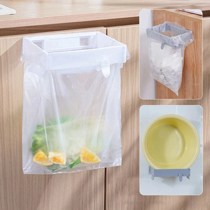 Trash Bag Holder Rack Hanging Organizer Garbage Bag Holder Multi For Kitchen Cabinet Door Storage Cupboard Kitchen Towel Rack