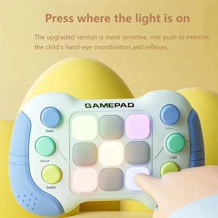 Quick Push Puzzle Game Machine Children's Toys 5 Game Modes RGB Lighting Adults Antistress Relief Electronic Game Toys Gifts