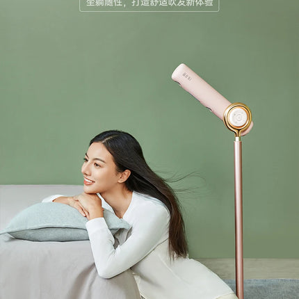 Pinshile Vertical Hair Dryer Negative Ion Hair Care Lazy Children Standing Floor Remote Control Hair Dryer Home Artifact Hair