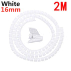 16mmx2m White