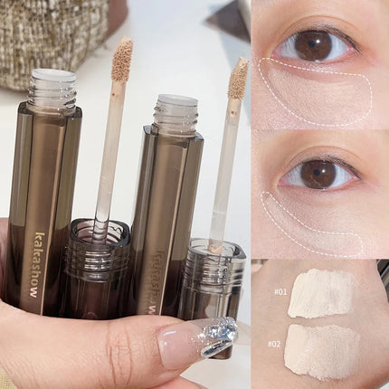 Moisturizing Liquid Concealer Stick Oil Control Invisible Full Coverage Pores Dark Circles Foundation Korean Makeup Cosmetics