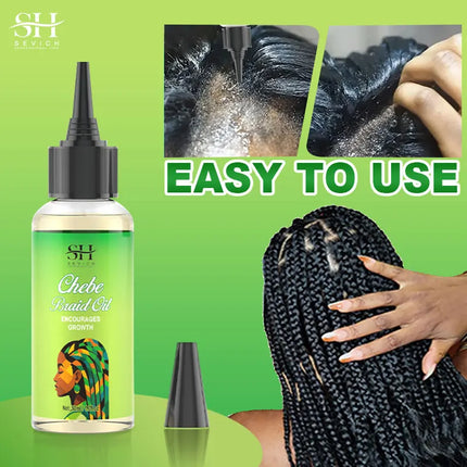 Fast Hair Growth Oil African Crazy Traction Alopecia Chebe Anti scalp itching Anti Hair Break Hair Strengthener Hair Loss Spray