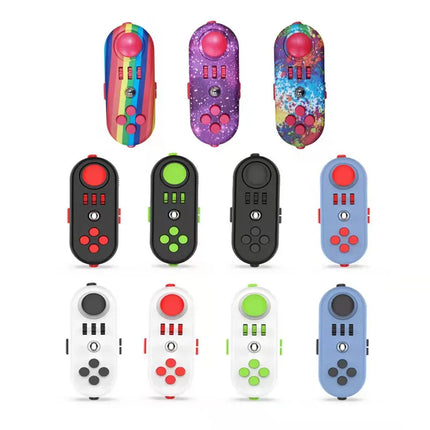 Fidget Pad Controller Anti Stress Adults Finger Toy Child Autism Adhd Anxiety Stress Relief Sensory Toys Games Antistress Toy