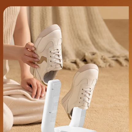 Intelligent shoe dryer Dry and wet deodorization timing double V shoe dryer foldable quick drying shoe dryer