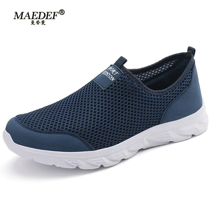 MAEDEF Men Casual Sport Shoes Summer Outdoor Non Slip Sneakers High Quality Mans Tenies Breathable Footwear Hot Sale Lazy Shoes