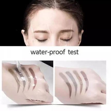 5 PCS Eyebrow pencil 2 in 1 professional Cosmetics makeup 5 Colors Waterproof Eyebrow Tattoo brush Long Lasting eyebrow pen