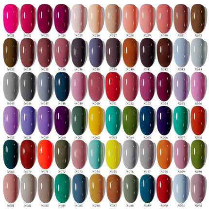 41Colors 7ML Nail Gel Polish Nail Supplies Vernis Semi Permanent Matte Top Coat Nail Manicure Soak Off LED UV Gel Nail Varnishes