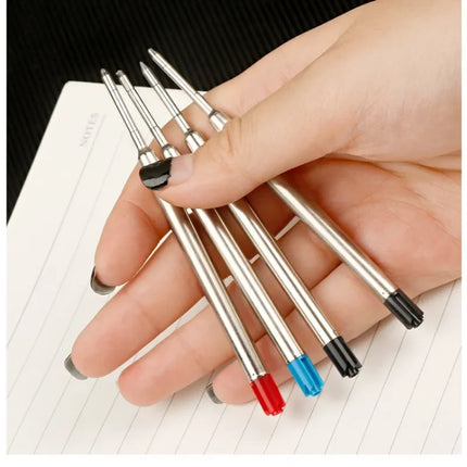 5/10/20pcs 0.7mm Ballpoint Medium Point Point Pen Refills Replacement Refills for Parker Pens School Office Supplies Stationery