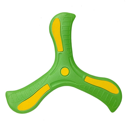 Children Boomerang Soft Three-leaf Cross Adult-kids Interactive Outdoor Toy Early Education Puzzle Decompression Gift