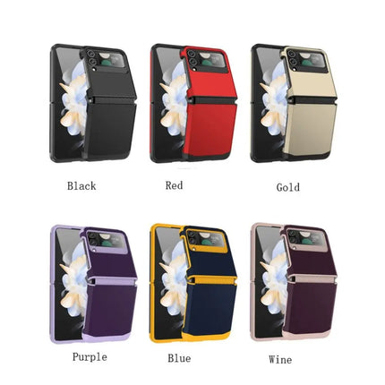 New ShockProof Mobile Phone Case with Hinge Full Cover  Anti-fall Armor Hard Shell Cover for Samsung Galaxy Z Flip 6/5/4/3