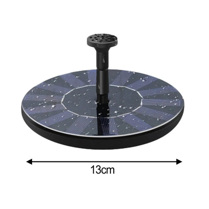 Solar Fountain Floating Pump Water Feature Garden Pool Bird Bath Pond Outdoor For Garden Yard Pool Decor 1 Pcs