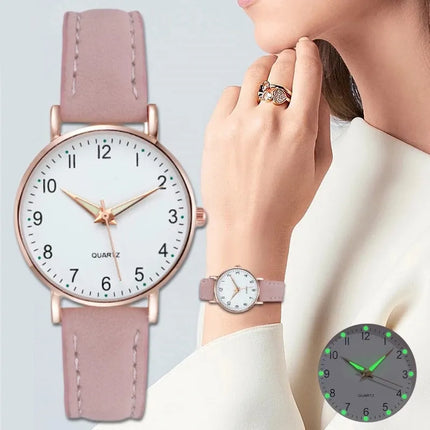 NEW Watch Women Fashion Casual Leather Belt Watches Simple Ladies' Small Dial Quartz Clock Dress Wristwatches Reloj mujer