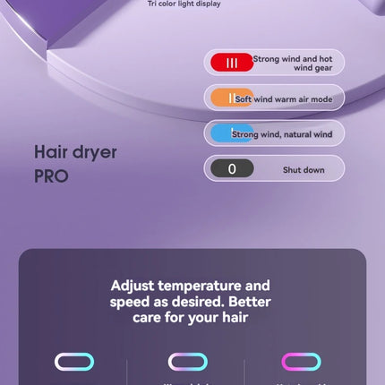 2400W hair salon high-power hair dryer, home hair salon, strong wind hair dryer, dormitory, cold and hot air, negative ion