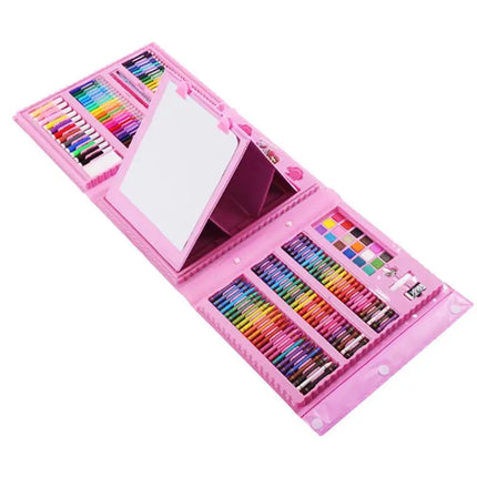 208 Pieces Drawing Art Kit Watercolor Drawing Colored Pencils Sketch Pad Art Supplies For Paint Drawing School Kid Stationery