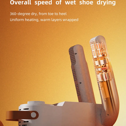 Intelligent shoe dryer Dry and wet deodorization timing double V shoe dryer foldable quick drying shoe dryer