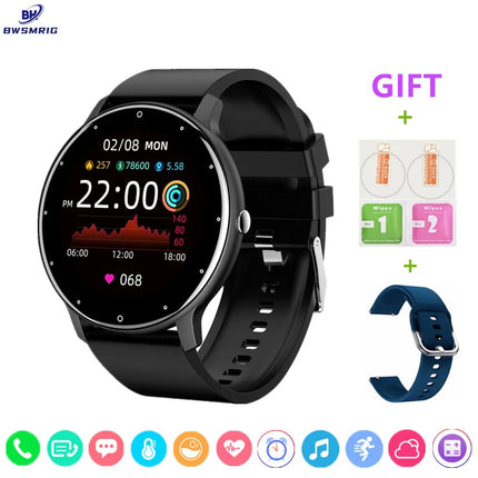 New Bluetooth Call Smart Watch Men Fitness Tracker Heart Rate Sleep Monitoring Sport Waterproof Smartwatch Women For Android IOS