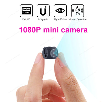 Subminiature Camera 1080P HD IR Night Vision Smart Home Video Cards Micro Secret Invisible Camcorder Portable DVR Video Recorder