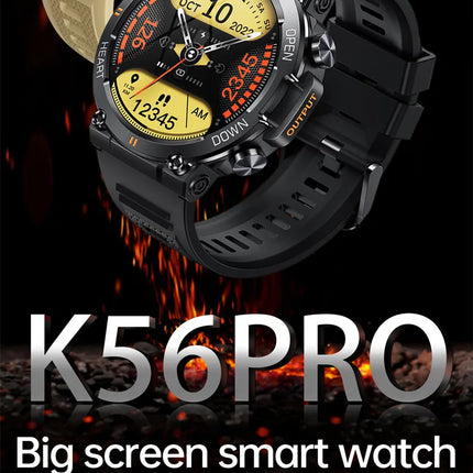 K56 Pro Smart Watch Big Screen Men Outdoor Sports Bluetooth Call Smartwatch Women Health Monitor Wristwatch Fitness Bracelet