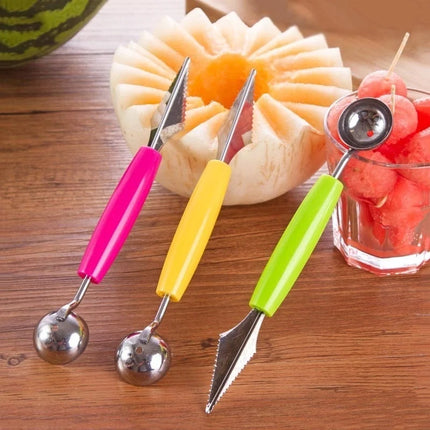 Kitchen Vegetable Carve Fruit Slicer Device Scoop Ballers Cutter Chop Gadgets