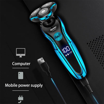 Electric Shaver Washable Rechargeable Electric Razor Shaving Machine for Men Beard Trimmer Wet-Dry Dual Use  ZN3015