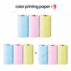 9pcs Colorful Paper