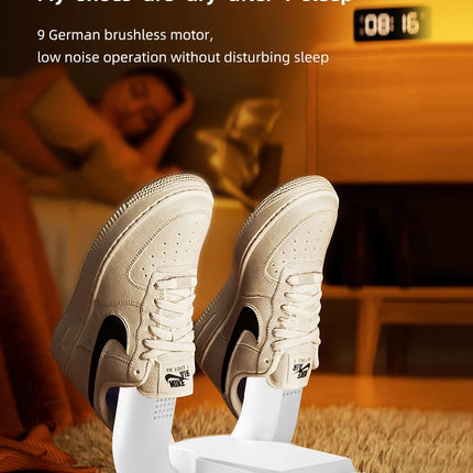 Intelligent shoe dryer Dry and wet deodorization timing double V shoe dryer foldable quick drying shoe dryer