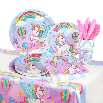 Large Standing Unicorn Foil Balloons for Kids Girls Unicorn Birthday Party Decoration Elephant Animal Balloon Baby Shower Favors